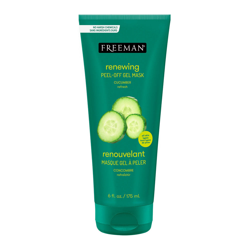 Freeman Feeling Beautiful Cucumber Peel-Off Renewing Gel Facial Mask, 6 Oz